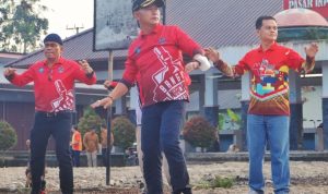 Jum’at Bersih Dan Sehat, Pemkab Bangka Laksanakan Senam Dan Gotong Royong