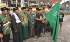 Walikota Pangkalpinang Maulan Aklil Melepas Langsung Peserta Pawai Kirab Satu Abad Nahdlatul Ulama
