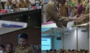 Bupati Algafry Pimpin Rakor Kebijakan Pembangunan Pemkab Bateng