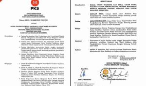 Molen Hakim Terima Rekomendasi Dari DPP PKS Untuk Pilkada Pangkalpinang 2024