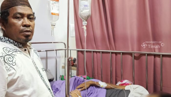 Serahkan Bantuan Biaya Pengobatan untuk Ravael, Said Alwi: PT Timah Sering Bantu Warga Kelurahan Tanjung