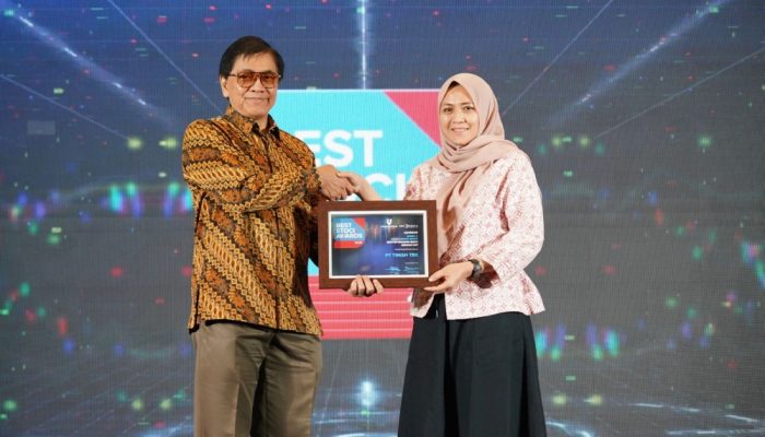 Tetap Tangguh Ditengah Kerasnya Tantangan Ekonomi, PT Timah Raih Penghargaan Best Stock Award 2025