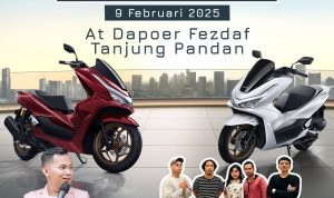 Honda Babel Hadirkan PCX Exclusive Night, Apresiasi untuk 20 Pembeli Pertama & Influencer Belitung!