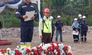 Semarak Bulan K3 Nasional di PT Timah Area Bangka Selatan, Gelar Apel dan Simulasi Keselamatan