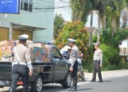 Kolaborasi 4 Instansi, Dit Lantas Polda Babel Gelar Razia Kendaraan di Jalur Lintas Kota – Kabupaten