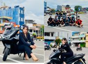 Bundaran Satam Berubah Jadi Catwalk, New Honda PCX 160 Jadi Primadona!