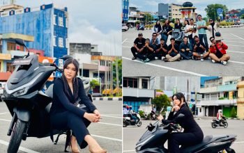 Bundaran Satam Berubah Jadi Catwalk, New Honda PCX 160 Jadi Primadona!