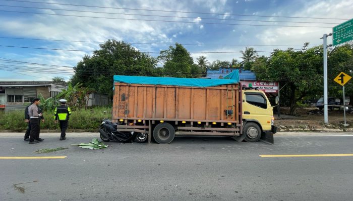Kecelakaan Lalu Lintas di Pangkalan Baru, Seorang Pengendara Sepeda Motor Meninggal Dunia