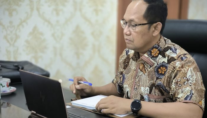 Pj Gubernur Sugito Ikuti Entry Meeting BPK