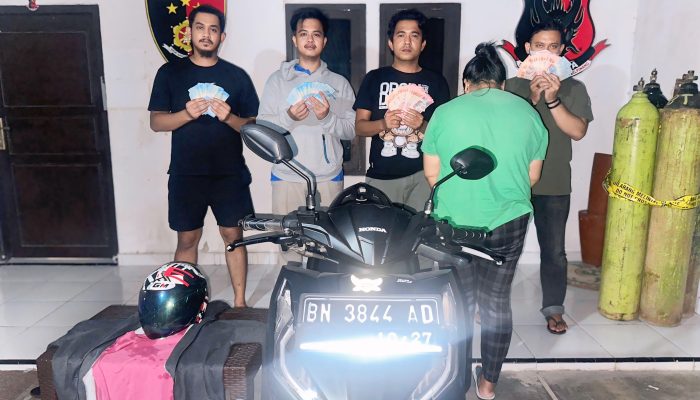 Polresta Pangkalpinang Berhasil Ungkap Kasus Pencurian Rp38 Juta di Pasar Daging