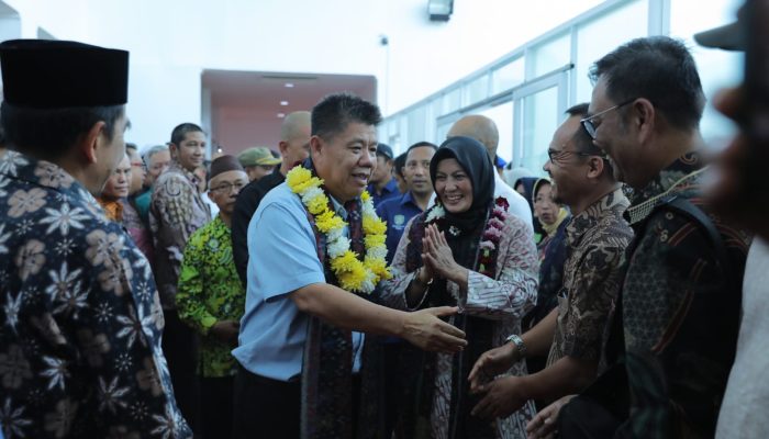 Gubernur Hidayat dan Wagub Hellyana Tiba di Babel, Disambut Forkopimda Pejabat Pemprov