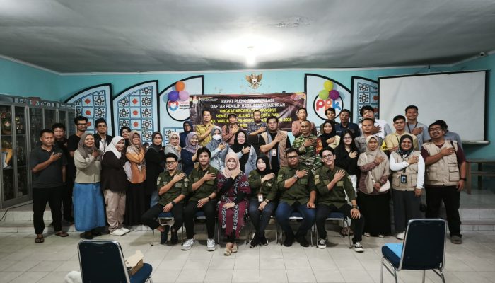 KPU Pangkalpinang Gelar Pleno DPHP Pilkada Ulang 2025 Tingkat Kecamatan Rangkui