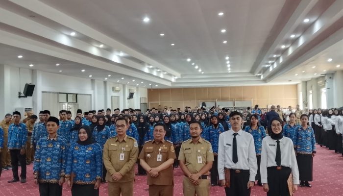 Pj Wali Kota Pangkalpinang Hadiri Pelantikan dan Penyerahan SK 40 PNS dan 134 PPPK