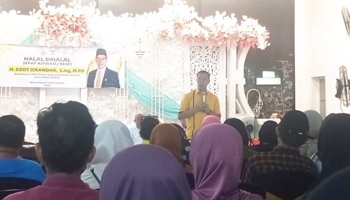 Reses H. Eddy Iskandar di Kecamatan Rangkui Bahas Sampah, Banjir, dan Infrastruktur