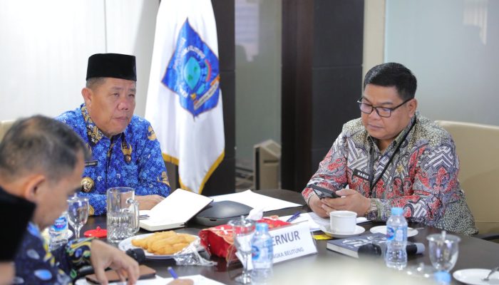 Bahas Percepatan Realisasi APBD , Gubernur Hidayat Ikuti Rakor Bersama Mendagri RI