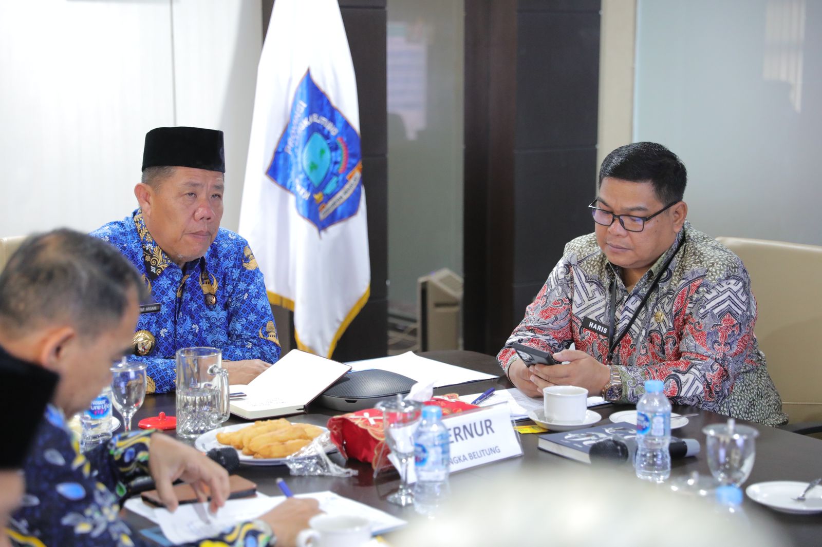 Bahas Percepatan Realisasi APBD , Gubernur Hidayat Ikuti Rakor Bersama Mendagri RI