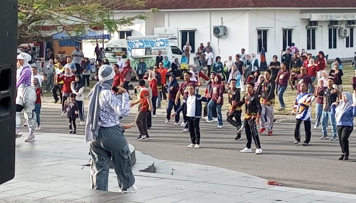 Asisten Administrasi Umum Hadiri Senam Bersama Program Seperadik Kota Pangkalpinang