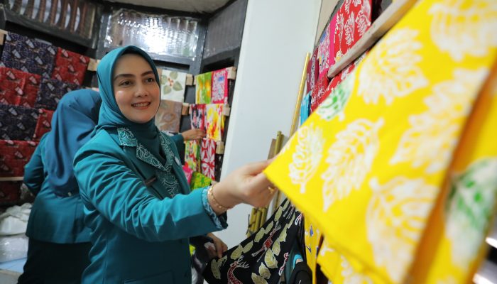 Ketua Dekranasda Noni Hidayat Arsani Dukung Penuh UMKM Batik Kater