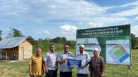 Tingkatkan Kualitas Sumber Daya Manusia di Lingkar Tambang, PT Timah Serahkan Bantuan Untuk Mendukung Pembangunan Pesantren di Belitung Timur 