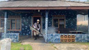 PT Timah Gerak Cepat Cegah DBD, Lakukan Fogging di Desa Gemuruh sebagai Komitmen Dukung Kesehatan Masyarakat