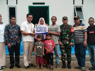 PT Timah Bangun Tiga Rumah Layak Huni untuk Masyarakat di Provinsi Kepulauan Riau 