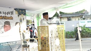 Pj Wali Kota Pangkalpinang M. Unu Ibnudin Sampaikan Pesan Makna Keikhlasan dalam Salat Iduladha 1446 H