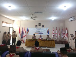 Akhmad Subekti Hadiri Musyawarah Luar Biasa Pemilihan Ketua Kwartir Cabang Pramuka Pangkalpinang