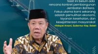 Gubernur Hidayat Tegaskan Belum Ada Rencana Pembangunan Jembatan Bangka-Sumatera
