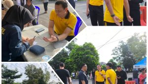 Bersama Kapolresta Pangkalpinang, Warga Pangkalpinang hadiri Car Free Day dan Pelayanan Publik Gratis