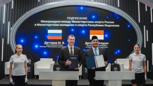 Indonesia-Rusia Perkuat Kerja Sama Strategis di Bidang Olahraga Lewat Penandatanganan MoU di SPIEF 2025