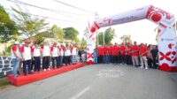 Semarakan HUT Ke – 49 PT Timah, Ribuan Masyarakat Karimun Ikuti Pekan Sehat ‘Untuk Merah Putih’