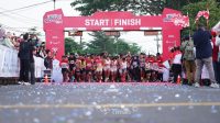 Ribuan Pelari Mulai Berlari di TINS Half Marathon 2025, Kota Pangkalpinang Dipenuhi Semangat Sportif