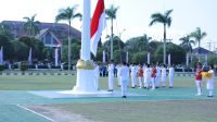 Gubernur Hidayat Arsani Sampaikan Terima Kasih, Upacara Penurunan Bendera Berlangsung Lancar dan Khidmat