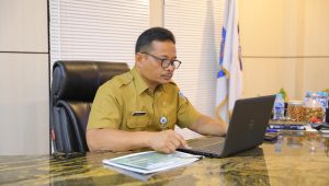 Sekda Babel Ikuti Seminar Nasional HUT ke-80 Kemendagri