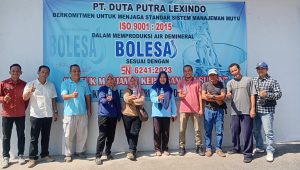 Perusahaan Air Minum Bolesa Terus Jaga Kualitas dan Siap Perluas Inovasi Produk