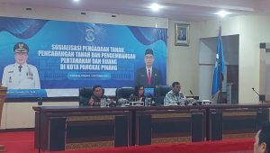 Pj Wali Kota Pangkalpinang Hadiri Sosialisasi Pengadaan Tanah dan Pengembangan Pertanahan