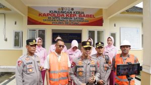Kapolda Babel Tinjau Dapur SPPG Polri Di Belitung, Pastikan Pembangunan Sudah 90 Persen Selesai