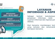 Sampaikan Aspirasi Lebih Mudah, PT TIMAH Tbk Hadirkan Layanan Informasi dan Aspirasi untuk Masyarakat