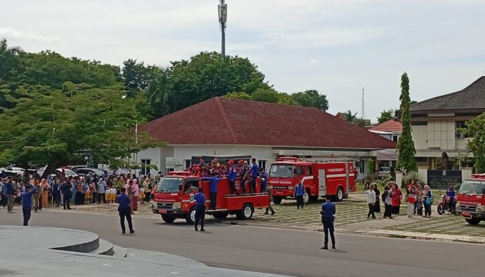 Pemkot Pangkalpinang Edukasi Siswa PAUD dan TK Tentang Pencegahan Kebakaran