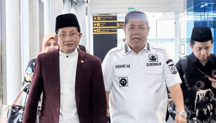 Kunjungan Kerja Menteri Agama Selesai, Gubernur Hidayat Arsani Sampaikan Terima Kasih