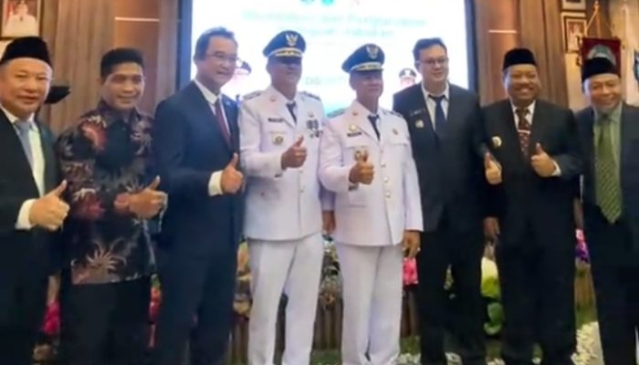 Anggota DPRD Babel Imam Wahyudi Hadiri Pelantikan Bupati dan Wakil Bupati Bangka