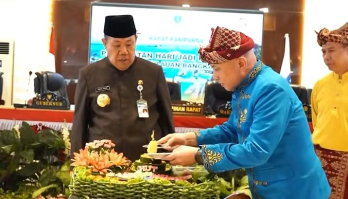 Ketua DPRD Babel Apresiasi HUT ke-25 Provinsi Bangka Belitung, Ajak Warga Tetap Kompak Bangun Daerah