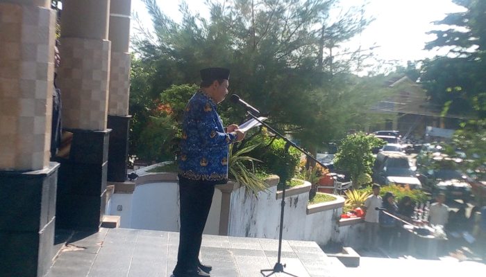 Wali Kota Dan Wakil Wali Kota Pangkalpinang Hadiri Upacara HUT Korpri ke-54