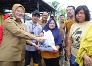 Sinergitas Pemkot dan PT Timah, Salurkan Sembako kepada Warga Terdampak Banjir