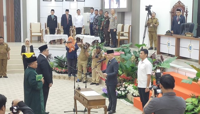 Hardi Effendi Resmi Dilantik sebagai PAW Anggota DPRD Babel