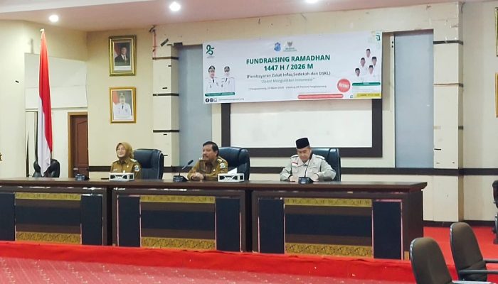 Wali Kota dan Wakil Wali Kota Pangkalpinang Hadiri Fundraising Ramadan 1447 H yang Digelar BAZNAS