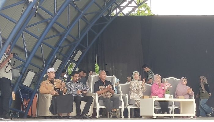 Pembukaan Kampung Ramadan Gerak Syariah 1447 H, Wawako Pangkalpinang Ajak Masyarakat Dukung UMKM