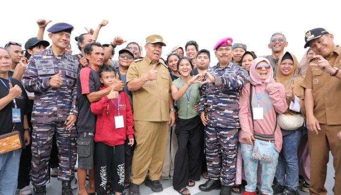 Gubernur Hidayat Arsani Jemput Langsung Pemudik di Belinyu: Mudik Gratis Harus Terus Ada untuk Warga Babel