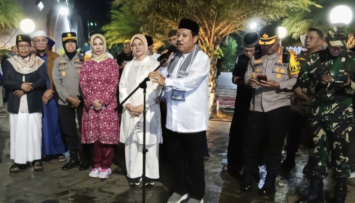 Pawai Obor Malam Takbiran Semarakkan Idulfitri 1447 H di Pangkalpinang