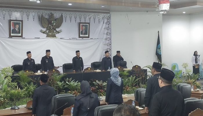DPRD Kabupaten Bangka Gelar Rapat Paripurna Penyampaian LKPJ Bupati TA 2025